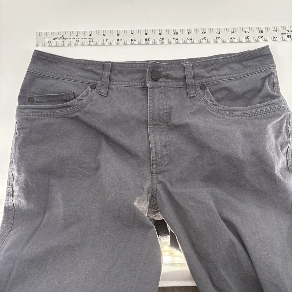 Outdoor Research Shastin Pants Mens 32X32‎ Gray Stretch Chino Casual Travel Hike